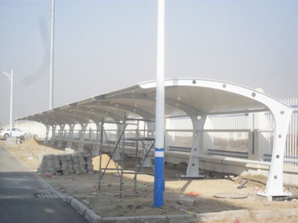 山东海阳核电站膜结构车棚