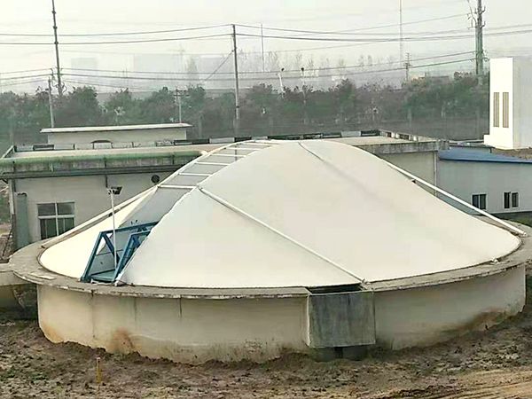 污水池加盖-河南省洛阳市荣拓焦化有限公司污水池加盖